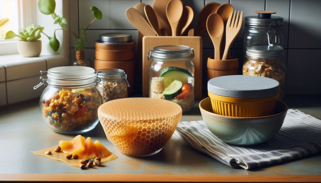 Reusable containers to cut kitchen waste