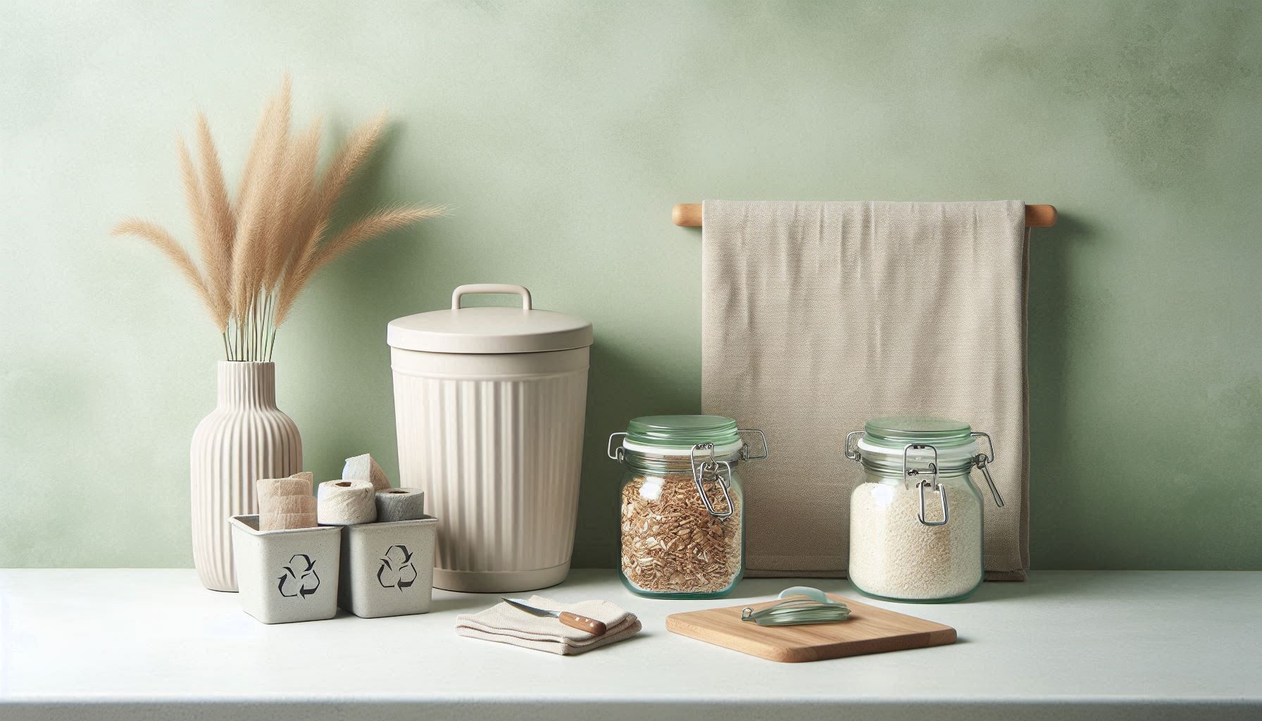 Zero waste for beginners kitchen setup