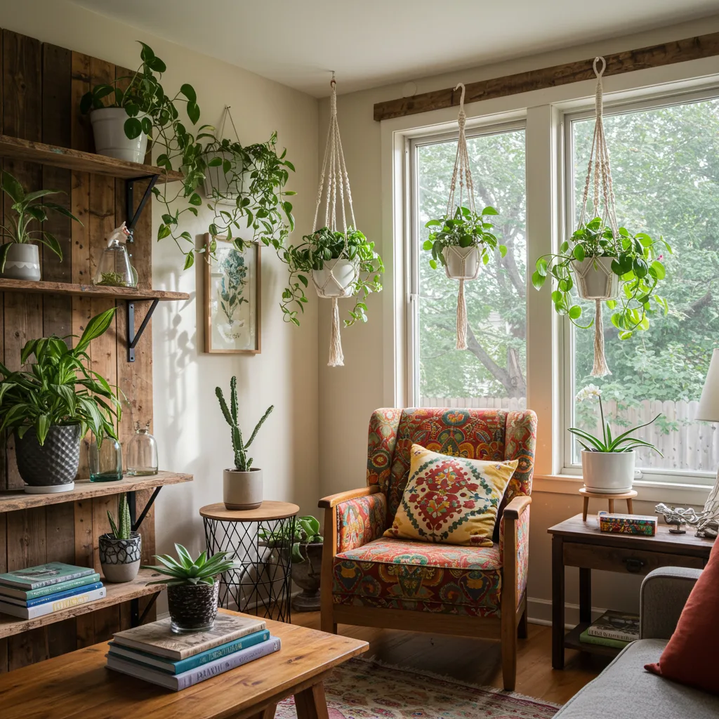 Sustainable home decor trends 2025 for DIY projects