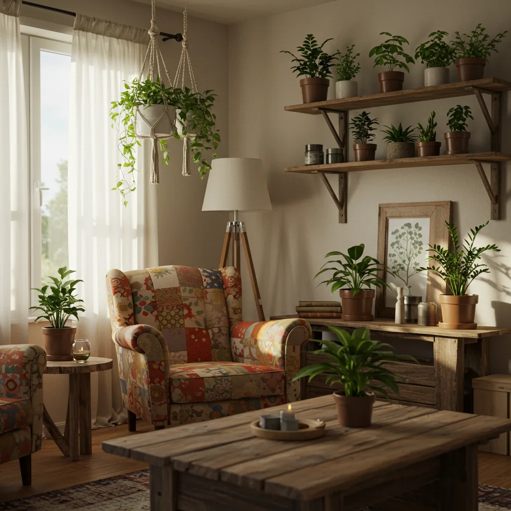 Sustainable home decor trends 2025 DIY projects