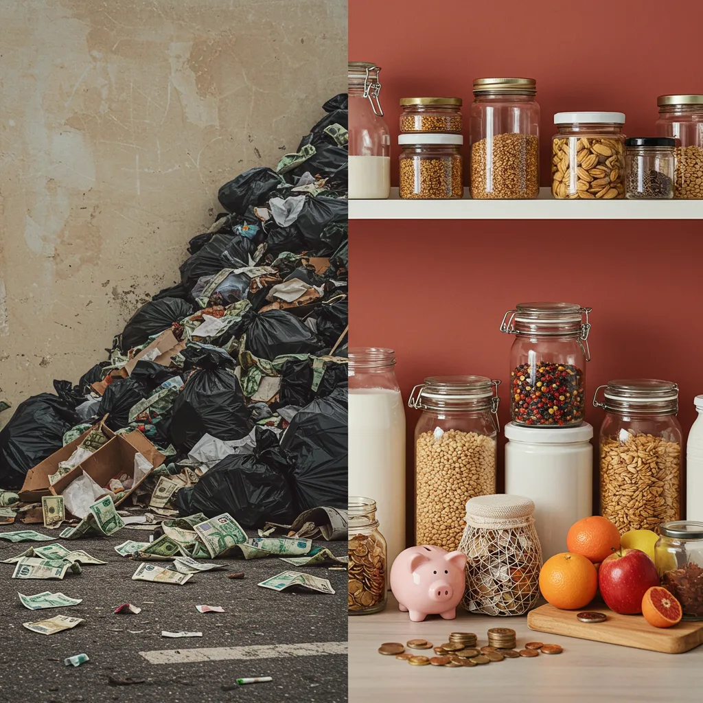 zero-waste kitchen setup