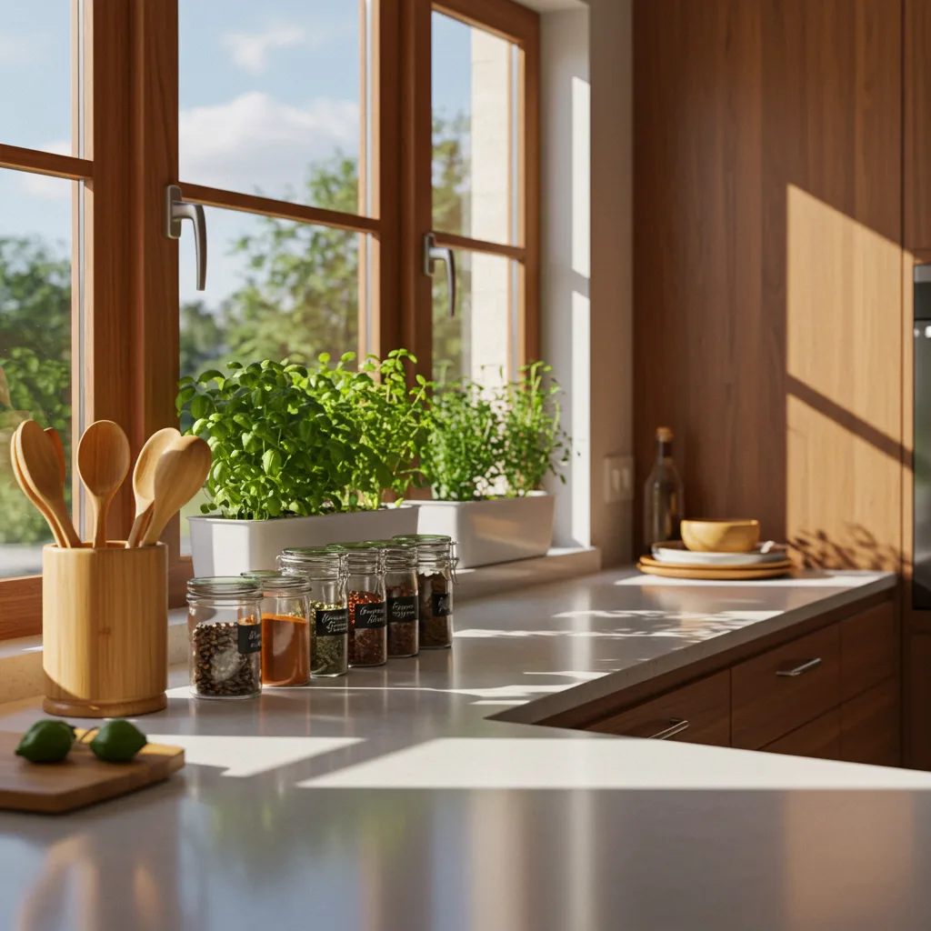 Sustainable kitchen upgrades 2025 DIY projects