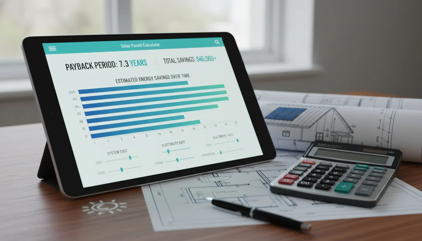 2026 Solar Panel Payback Period Calculator: Your Ultimate Break-Even Guide