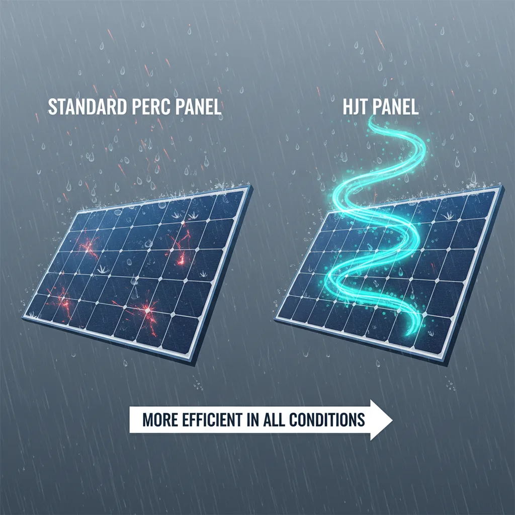 HJT Solar Panel Low Light Performance: Full Test Results (2026)